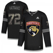 Men's Adidas Florida Panthers #72 Frank Vatrano Black Authentic Classic Stitched NHL Jersey
