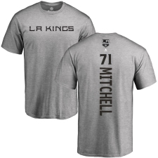 NHL Adidas Los Angeles Kings #71 Torrey Mitchell Ash Backer T-Shirt