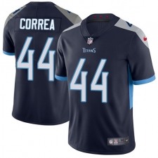 Men Nike Tennessee Titans #44 Kamalei Correa Navy Blue Team Color Vapor Untouchable Limited Player NFL Jersey