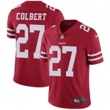 Men's Nike San Francisco 49ers #27 Adrian Colbert Red Team Color Vapor Untouchable Limited Player NFL Jersey