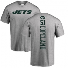 NFL Nike New York Jets #51 Brandon Copeland Ash Backer T-Shirt