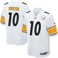 Men's Nike Pittsburgh Steelers #10 Ryan Switzer Game White NFL Jersey