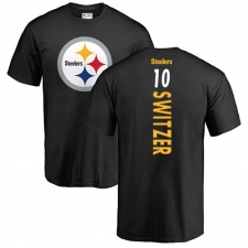 Nike Pittsburgh Steelers #10 Ryan Switzer Black Backer T-Shirt
