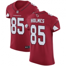 Men's Nike Arizona Cardinals #85 Gabe Holmes Red Team Color Vapor Untouchable Elite Player NFL Jersey