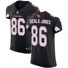 Men's Nike Arizona Cardinals #86 Ricky Seals-Jones Black Alternate Vapor Untouchable Elite Player NFL Jersey