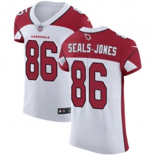 Men's Nike Arizona Cardinals #86 Ricky Seals-Jones White Vapor Untouchable Elite Player NFL Jersey
