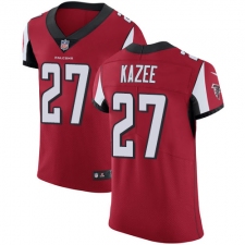 Men's Nike Atlanta Falcons #27 Damontae Kazee Red Team Color Vapor Untouchable Elite Player NFL Jersey