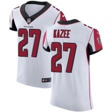 Men's Nike Atlanta Falcons #27 Damontae Kazee White Vapor Untouchable Elite Player NFL Jersey