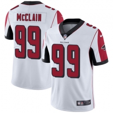 Men's Nike Atlanta Falcons #99 Terrell McClain White Vapor Untouchable Limited Player NFL Jersey