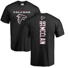 NFL Nike Atlanta Falcons #99 Terrell McClain Black Backer T-Shirt