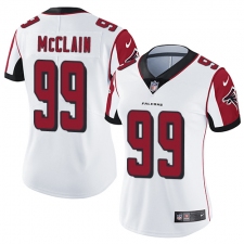 Women Nike Atlanta Falcons #99 Terrell McClain White Vapor Untouchable Limited Player NFL Jersey
