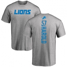 NFL Nike Detroit Lions #57 Eli Harold Ash Backer T-Shirt