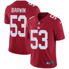 Men's Nike New York Giants #53 Connor Barwin Red Alternate Vapor Untouchable Limited Player NFL Jersey