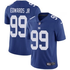 Men's Nike New York Giants #99 Mario Edwards Jr Royal Blue Team Color Vapor Untouchable Limited Player NFL Jersey