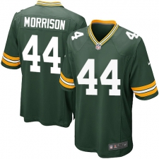 Men's Nike Green Bay Packers #44 Antonio Morrison Game Green Team Color NFL Jersey