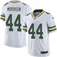 Men's Nike Green Bay Packers #44 Antonio Morrison White Vapor Untouchable Limited Player NFL Jersey