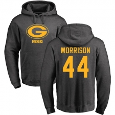 NFL Nike Green Bay Packers #44 Antonio Morrison Ash One Color Pullover Hoodie