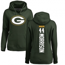 NFL Women's Nike Green Bay Packers #44 Antonio Morrison Green Backer Hoodie