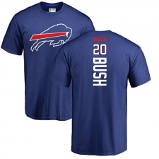 NFL Nike Buffalo Bills #20 Rafael Bush Royal Blue Backer T-Shirt