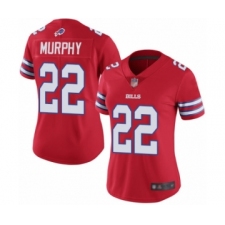 Women's Buffalo Bills #22 Marcus Murphy Limited Red Rush Vapor Untouchable Football Jersey
