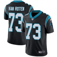 Men's Nike Carolina Panthers #73 Greg Van Roten Black Team Color Vapor Untouchable Limited Player NFL Jersey