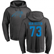 NFL Nike Carolina Panthers #73 Greg Van Roten Ash One Color Pullover Hoodie