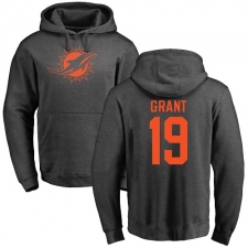 NFL Nike Miami Dolphins #19 Jakeem Grant Ash One Color Pullover Hoodie