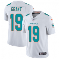 Youth Nike Miami Dolphins #19 Jakeem Grant White Vapor Untouchable Limited Player NFL Jersey