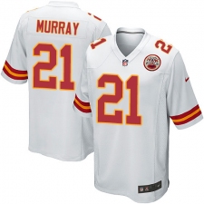 Men's Nike Kansas City Chiefs #21 Eric Murray Game White NFL Jersey