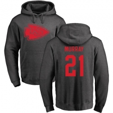 NFL Nike Kansas City Chiefs #21 Eric Murray Ash One Color Pullover Hoodie