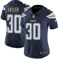 Women's Nike Los Angeles Chargers #30 Austin Ekeler Navy Blue Team Color Vapor Untouchable Limited Player NFL Jersey