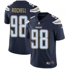 Men's Nike Los Angeles Chargers #98 Isaac Rochell Navy Blue Team Color Vapor Untouchable Limited Player NFL Jersey