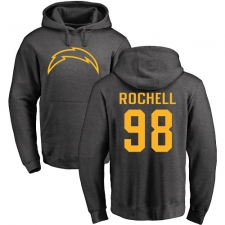 NFL Nike Los Angeles Chargers #98 Isaac Rochell Ash One Color Pullover Hoodie