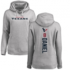 NFL Women's Nike Houston Texans #8 Trevor Daniel Ash Backer Pullover Hoodie