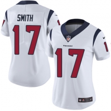 Women's Nike Houston Texans #17 Vyncint Smith White Vapor Untouchable Limited Player NFL Jersey