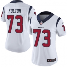 Women's Nike Houston Texans #73 Zach Fulton White Vapor Untouchable Limited Player NFL Jersey