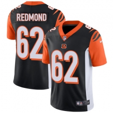 Men's Nike Cincinnati Bengals #62 Alex Redmond Black Team Color Vapor Untouchable Limited Player NFL Jersey