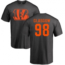 NFL Nike Cincinnati Bengals #98 Ryan Glasgow Ash One Color T-Shirt