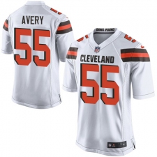 Men's Nike Cleveland Browns #55 Genard Avery Game White NFL Jersey