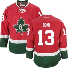 Women's Reebok Montreal Canadiens #13 Max Domi Authentic Red New CD NHL Jersey