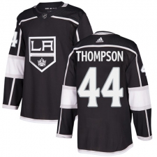 Men's Adidas Los Angeles Kings #44 Nate Thompson Premier Black Home NHL Jersey