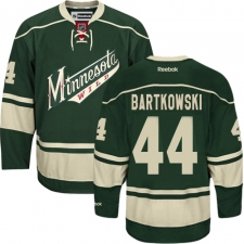 Men's Reebok Minnesota Wild #44 Matt Bartkowski Premier Green Third NHL Jersey