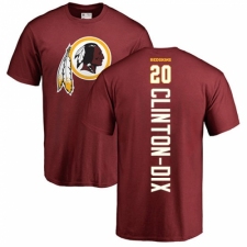 NFL Nike Washington Redskins #20 Ha Clinton-Dix Maroon Backer T-Shirt