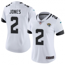 Women's Nike Jacksonville Jaguars #2 Landry Jones White Vapor Untouchable Limited Player NFL Jersey