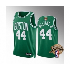 Men's Boston Celtics #44 Robert Williams III Green 2022 Finals Stitched Jersey