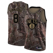 Youth Nike Brooklyn Nets #8 Spencer Dinwiddie Swingman Camo Realtree Collection NBA Jersey