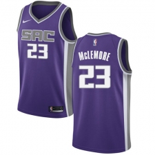 Men's Nike Sacramento Kings #23 Ben McLemore Swingman Purple NBA Jersey - Icon Edition
