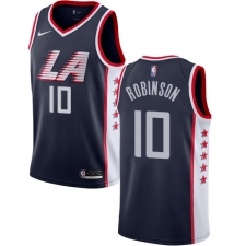 Youth Nike Los Angeles Clippers #10 Jerome Robinson Swingman Navy Blue NBA Jersey - City Edition