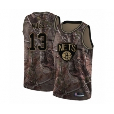 Men's Brooklyn Nets #13 Dzanan Musa Swingman Camo Realtree Collection Basketball Jersey