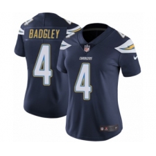 Women's Nike Los Angeles Chargers #4 Michael Badgley Navy Blue Team Color Vapor Untouchable Limited Player NFL Jersey